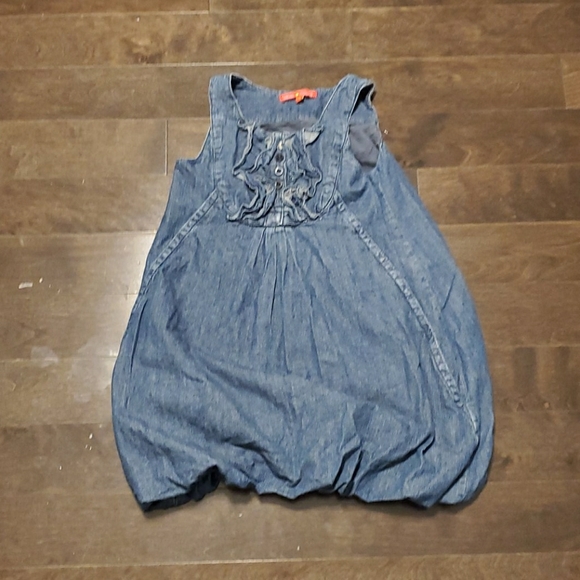 Old Navy Jean Bubble+ Cotton Dresses - Picture 2 of 3